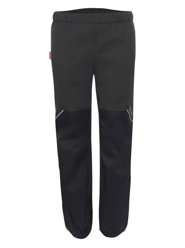Trollkids Spodnie przeciwdeszczowe "Lofoten" w kolorze czarnym