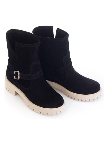Zapato Leren boots zwart