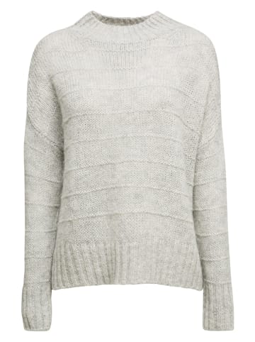 ESPRIT Sweter w kolorze jasnoszarym