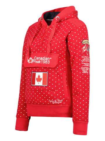 Canadian Peak Bluza "Gyrelle" w kolorze czerwonym