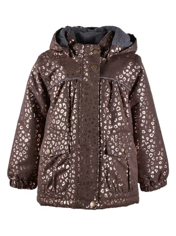 Mikk-line Winterjas bruin/goudkleurig