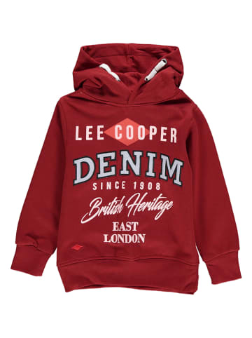 Lee Cooper Bluza w kolorze czerwonym