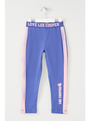 Lee Cooper Legginsy w kolorze niebieskim
