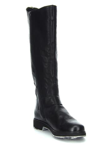 Think! Leder-Stiefel in Schwarz