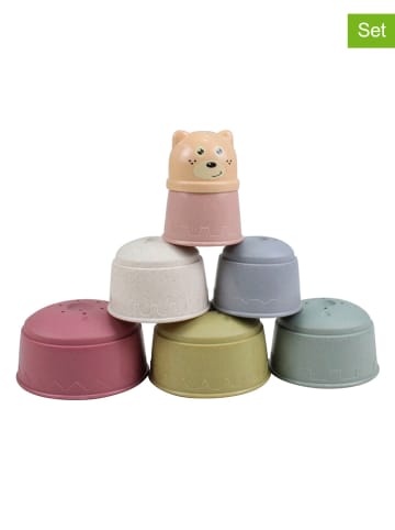 Magni Stapelbekers - 7 stuks - vanaf 6 maanden