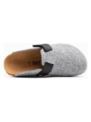 BAYTON Pantoffels "Savoie" grijs