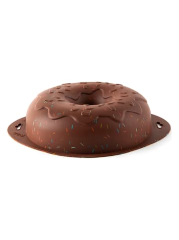 Trendy Kitchen by EXCÉLSA Forma "Donuts" w kolorze brązowym do pieczenia - Ø 22 cm
