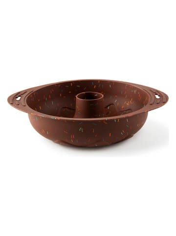 Trendy Kitchen by EXCÉLSA Forma "Donuts" w kolorze brązowym do pieczenia - Ø 22 cm