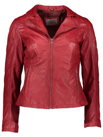 7eleven Lederjacke "Cytta" in Rot