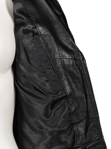 7eleven Lederjacke "Julie" in Schwarz