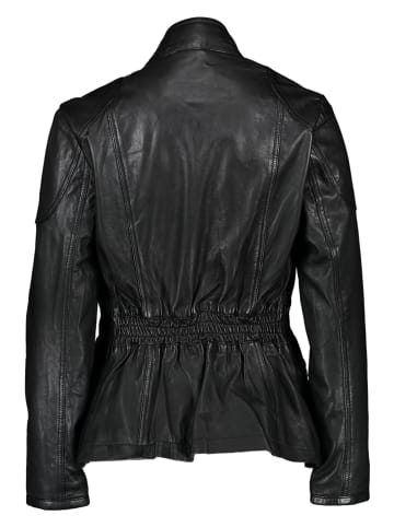 7eleven Lederjacke "Kani" in Schwarz