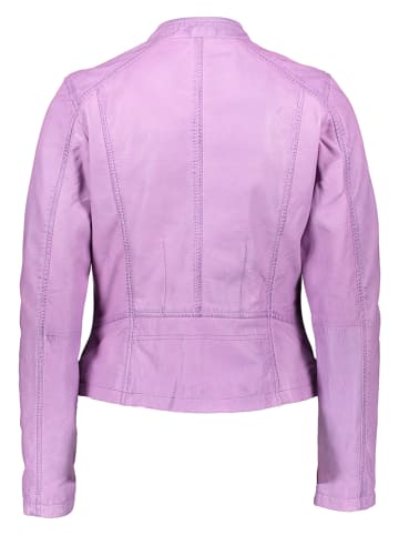Buffalo Skórzana kurtka w kolorze fioletowym