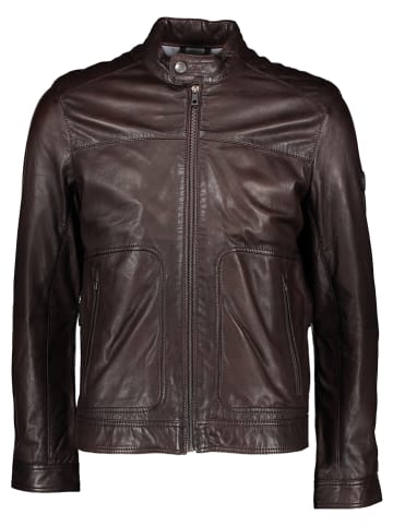 Bugatti Lederjacke in Dunkelbraun
