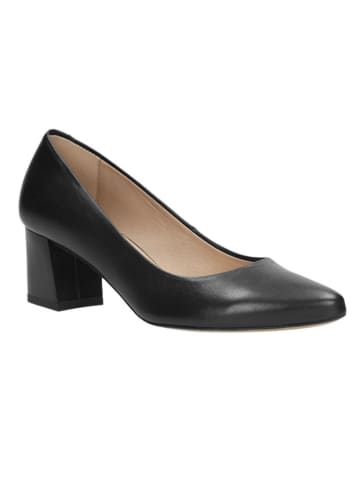 Wojas Leder-Pumps in Schwarz