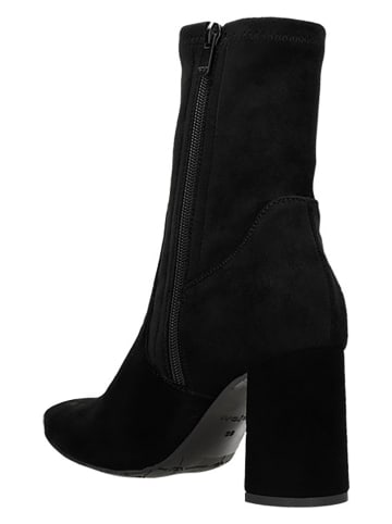 Wojas Leder-Stiefeletten in Schwarz