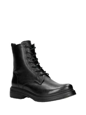 Wojas Leder-Boots in Schwarz