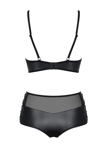 Obsessive 2-delige lingerieset zwart