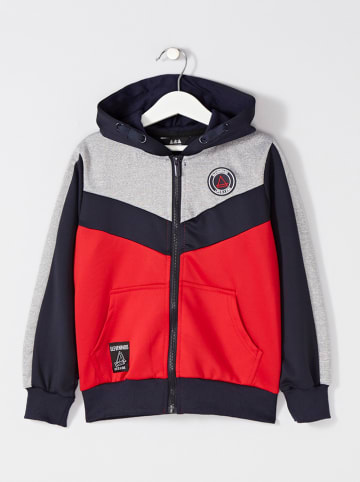 Little elevenparis. Bluza w kolorze granatowo-czerwonym