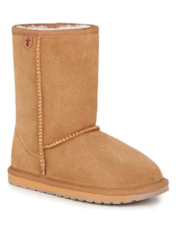 EMU Leder-Winterboots in Hellbraun