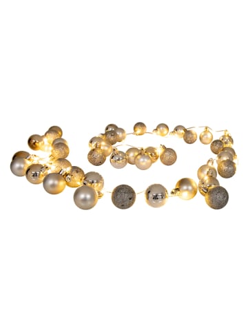 näve LED-Outdoor-Lichterkette in Gold - (L)250 cm
