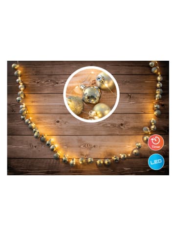 näve Łańcuch świetlny LED w kolorze złotym - dł. 250 cm