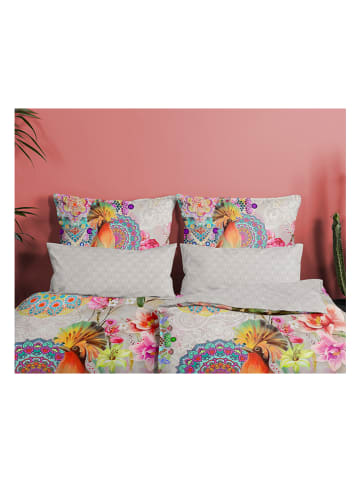 Hip Satynowa poszewka "Bindi" w kolorze beżowym na poduszkę