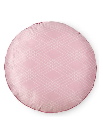 Hip Poduszka "Tlingit" w kolorze jasnoróżowo-różowym