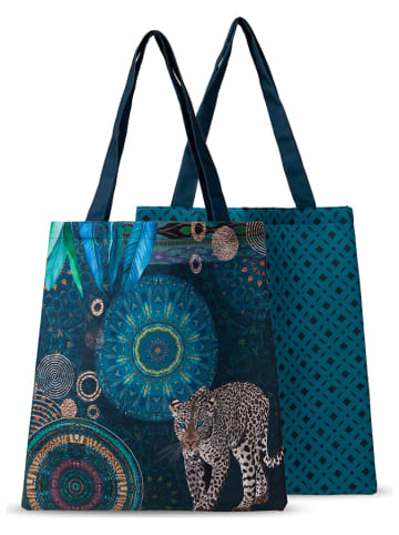 Hip Shopper "Imena" in Blau - (L)45 x (B)40 cm