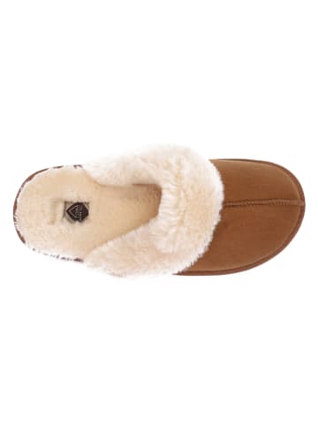 ISLAND BOOT Pantoffels "Emefa" lichtbruin