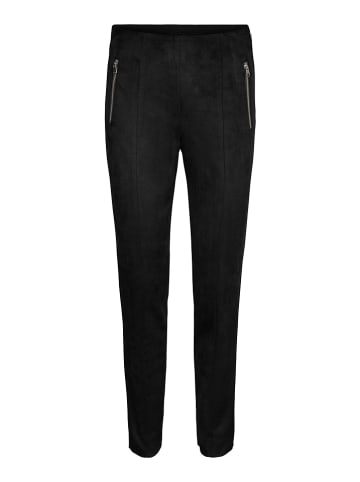 Vero Moda Spodnie "Donnadina" w kolorze czarnym