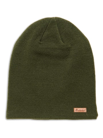 HULABALU Czapka beanie "Mick" w kolorze khaki