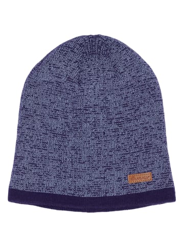HULABALU Czapka beanie "Reflective" w kolorze ciemnofioletowym