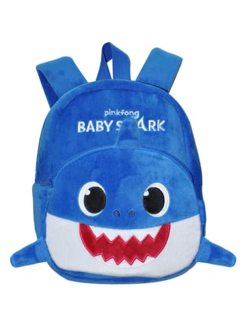 Baby Shark Rugzak "Baby Shark" blauw - (B)20 x (H)26 x (D)9 cm