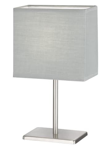 FH Lighting Lampa stołowa "Kate" w kolorze szarym - wys. 30 cm