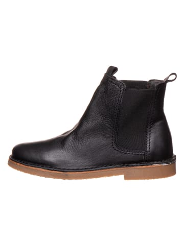kmins woman Leder-Chelsea-Boots in Schwarz