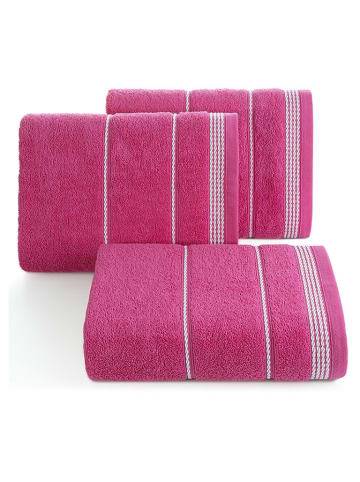 Eurofirany Ręcznik "Mira" w kolorze różowym