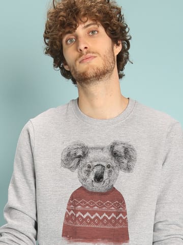 WOOOP Sweatshirt "Winter Koala" grijs