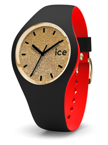 Ice Watch Quarzuhr "Loulou" in Schwarz/ Gold