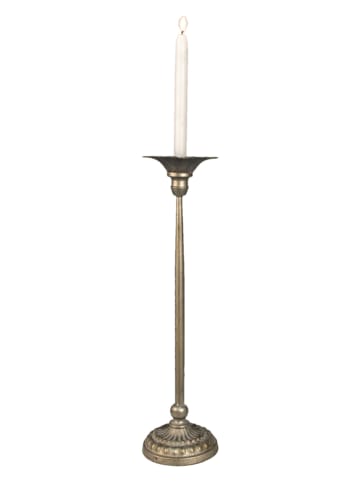 Clayre & Eef Kerzenständer in Silber - (H)50 x Ø 12 cm