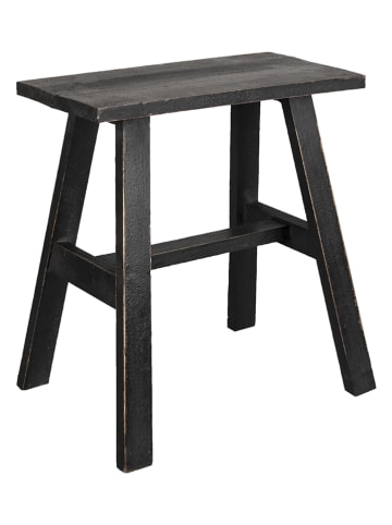 Clayre & Eef Beistelltisch in Schwarz - (B)42 x (H)43 x (T)28 cm