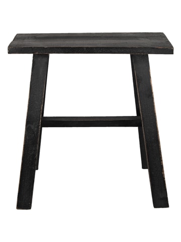 Clayre & Eef Beistelltisch in Schwarz - (B)42 x (H)43 x (T)28 cm