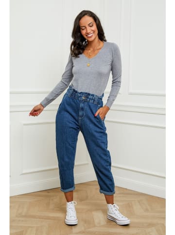 Soft Cashmere Sweter w kolorze szarym