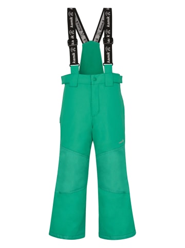Kamik Spodnie narciarskie w kolorze zielonym