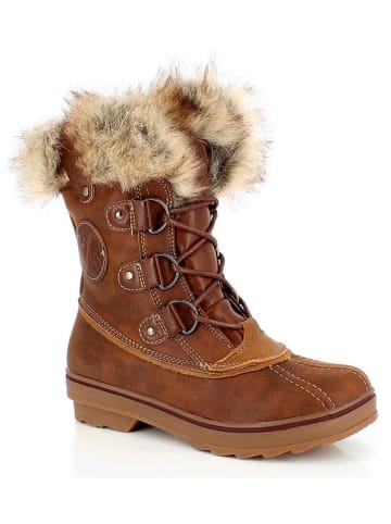 Kimberfeel Winterstiefel "Emmy" in Hellbraun
