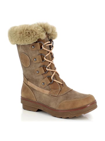 Kimberfeel Kozaki zimowe "Megeve" w kolorze jasnobrązowym