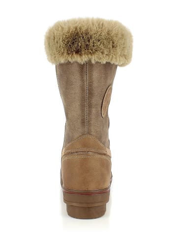 Kimberfeel Kozaki zimowe "Megeve" w kolorze jasnobrązowym