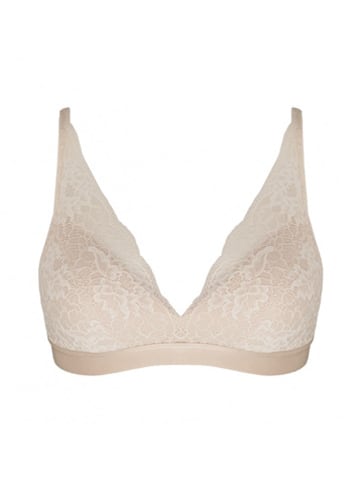 Kinga Bügelloser BH "Natural Eco" in Creme