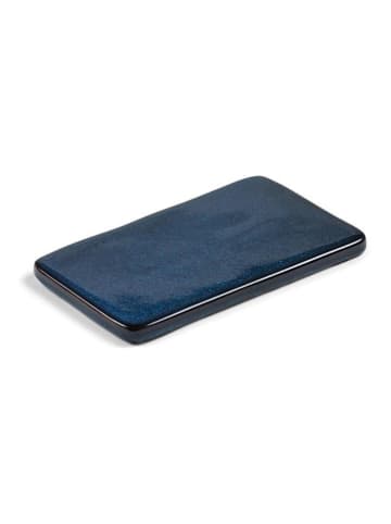 Bitz Servierplatte in Blau/ Schwarz - (L)22 x (B)13 cm