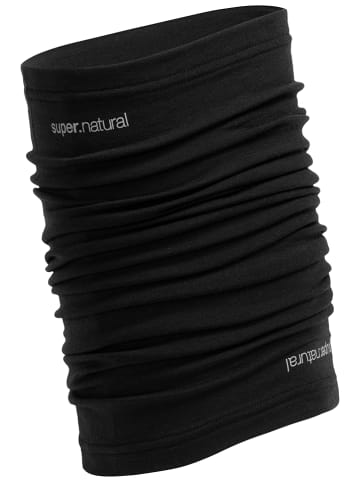 super.natural Loop-Schal "Wanderlust" in Schwarz - (L)44 x (B)23 cm