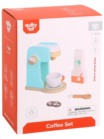 Tooky Toy 7-delige koffiemachineset - vanaf 3 jaar